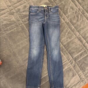 Abercrombie Kids Dark Blue Skinny Jeans size 7/8 slim